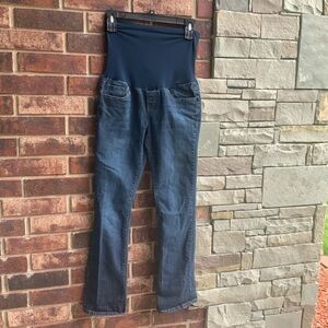 Bella Vida Maternity Bootcut Blue Jeans Wm Lg